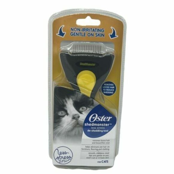 Oster ShedMonster De-Shedding Tool for Cats - Picture 1 of 2